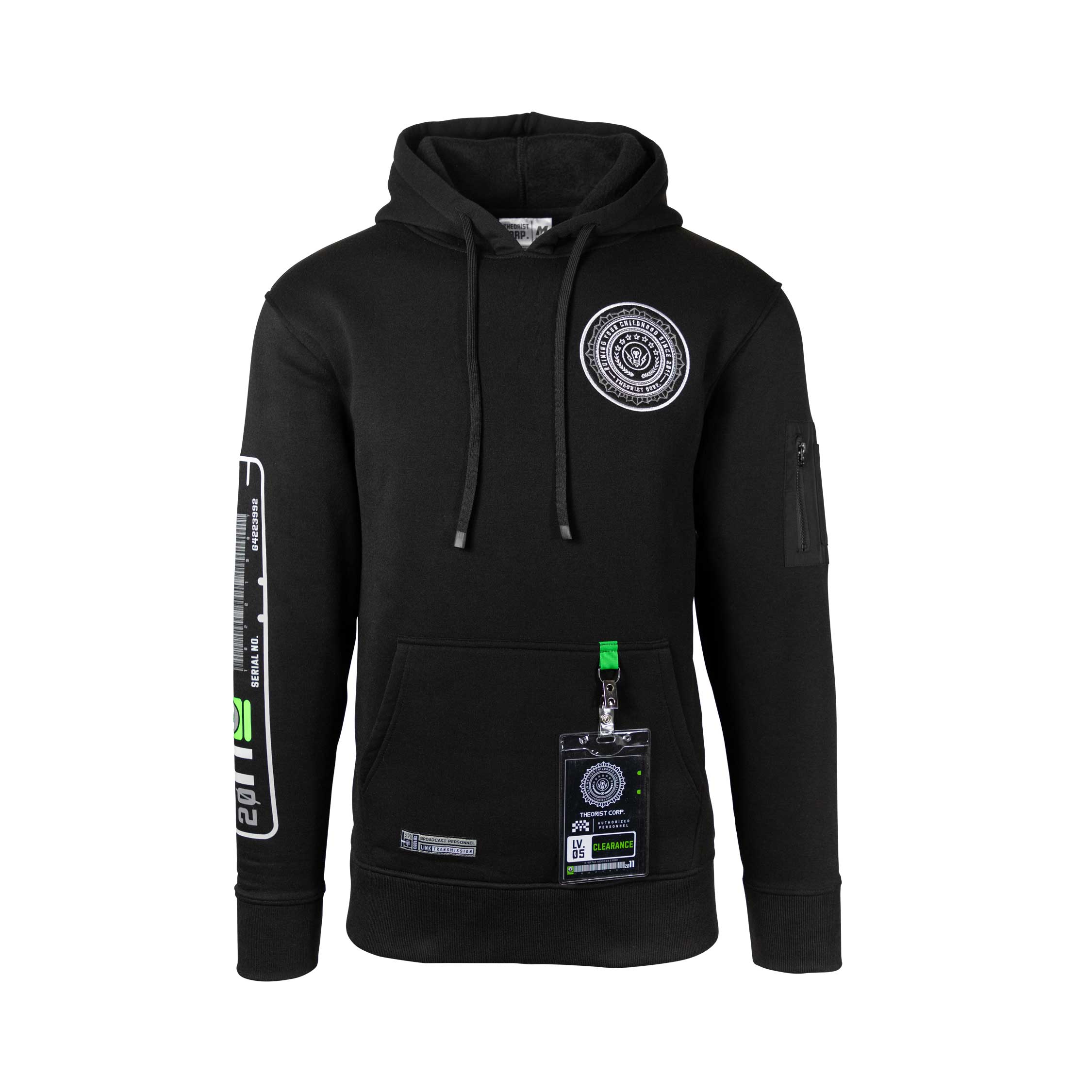 Broadcast Personnel Hoodie GT2909 XS Official Game Theory Merch