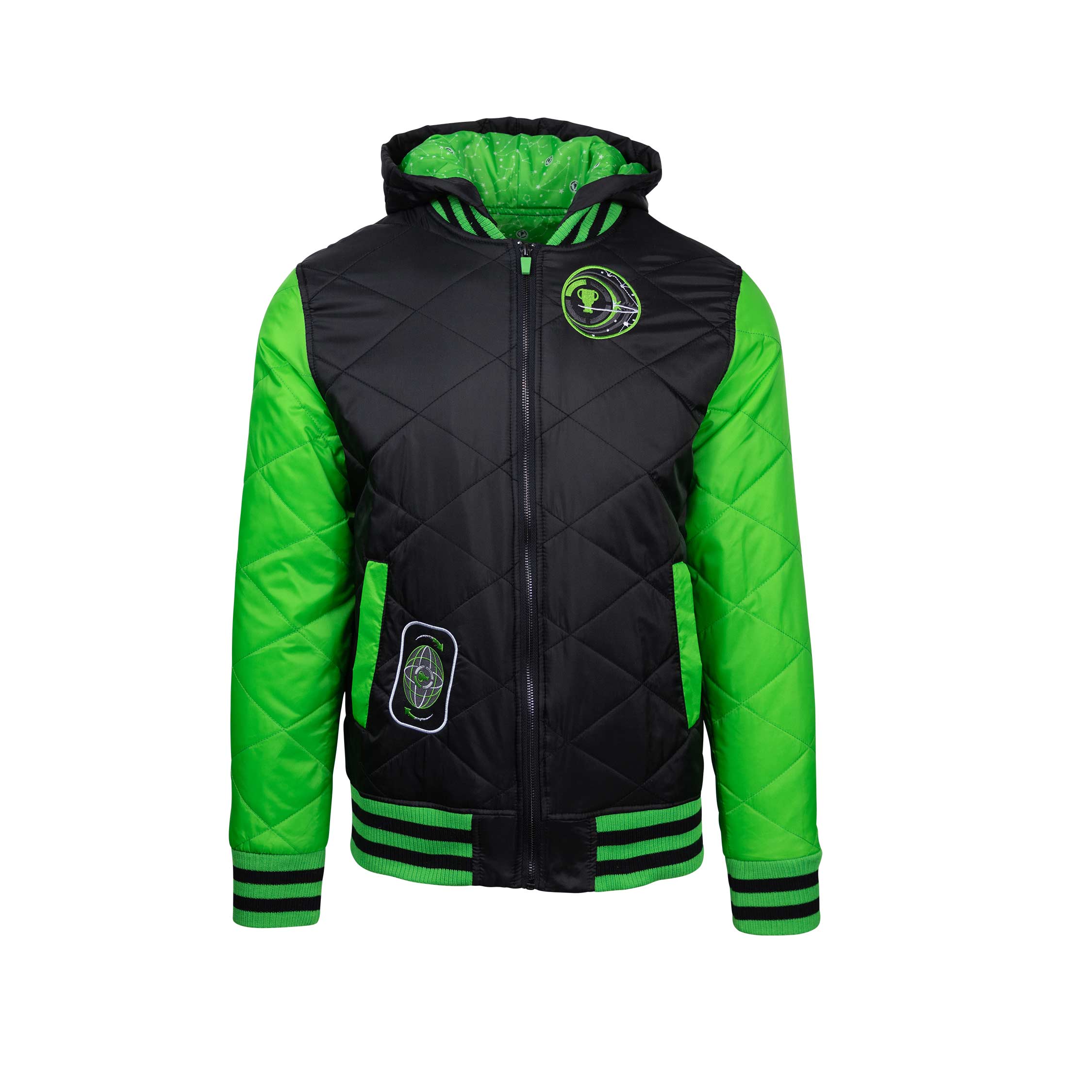 Space Racer Quilted Jacket GT2909 XS Official Game Theory Merch