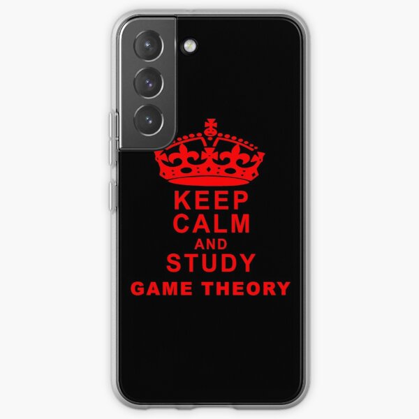 Keep Calm and Study Game Theory - Game Nerds Gift Ideas Samsung Galaxy Soft Case RB2709 product Offical game theory Merch