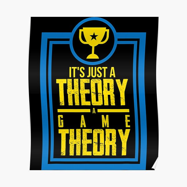 Game Theory Puzzle Shirt Poster RB2709 product Offical game theory Merch