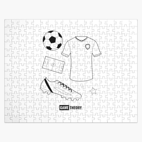 Game Theory - Football/Soccer Design Jigsaw Puzzle RB2709 product Offical game theory Merch
