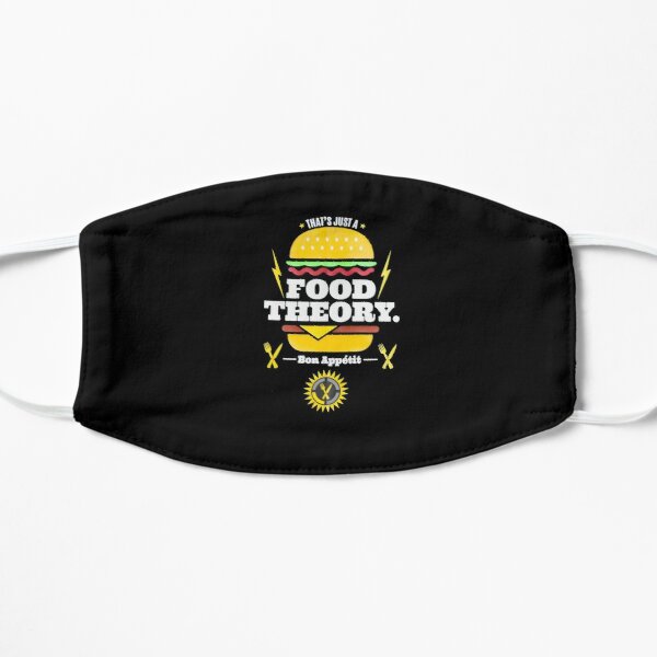 Game Theory Food Theory Flaming Hot Flat Mask RB2709 product Offical game theory Merch